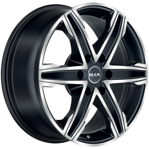 Janta aliaj MAK KING6 ICE BLACK CB84.1 6/130 18X8 ET50