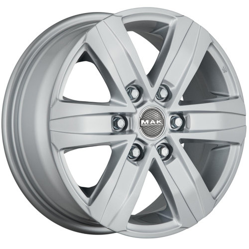 Janta aliaj MAK STONE 6 W SILVER CB100.1 6/139.7 17X7.5 ET22