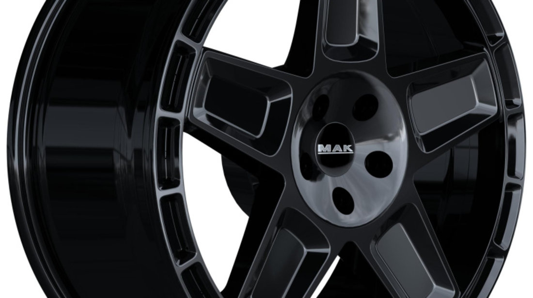 Janta aliaj MAK TREK GLOSS BLACK CB72.6 5/120 20X9 ET43