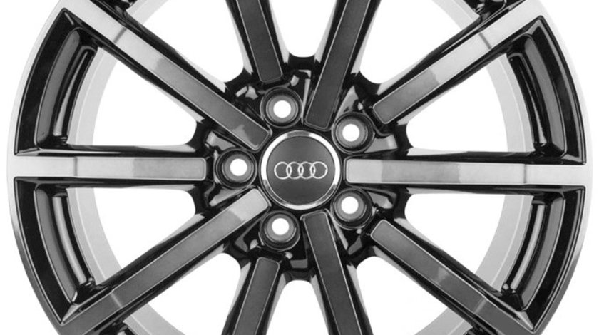 Janta Aliaj Oe Audi 18&quot; 8J x 18 ET46 Negru Mat Titan 8V0601025AR