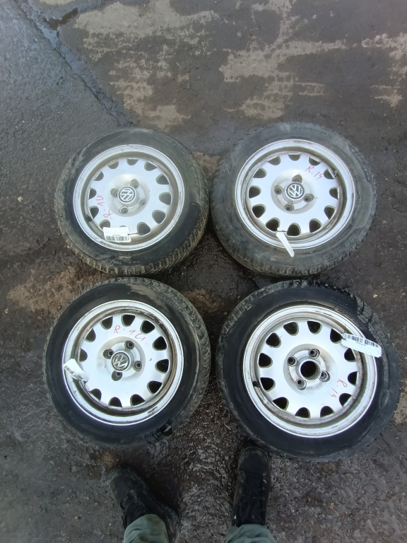 Janta Aliaj Set R14,4x100,Anvelope Iarna,Anvelope Stare Buna VW LUPO (3L, 6X, 6E) 1998 - 2005 Motorina