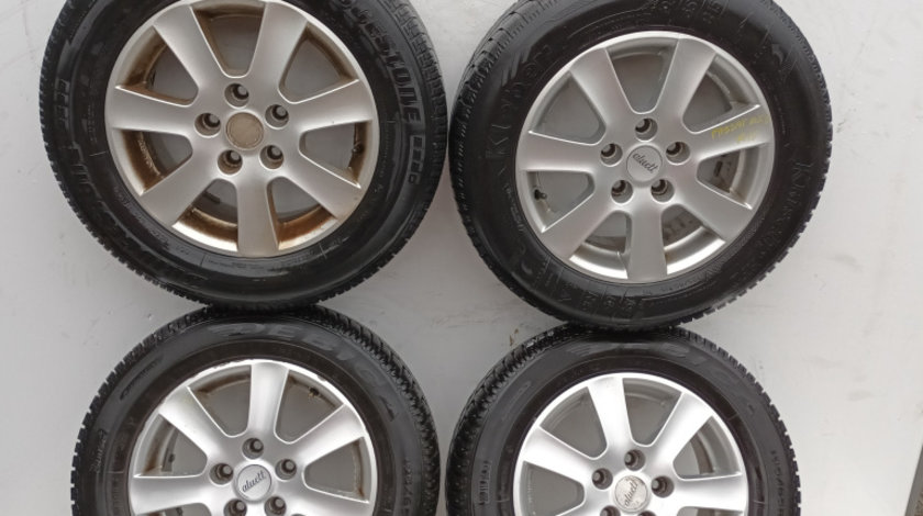 Janta Aliaj Set R15,5x112,Anvelope Iarna,Anvelope Stare Buna VW PASSAT B5, B5.5 1996 - 2005