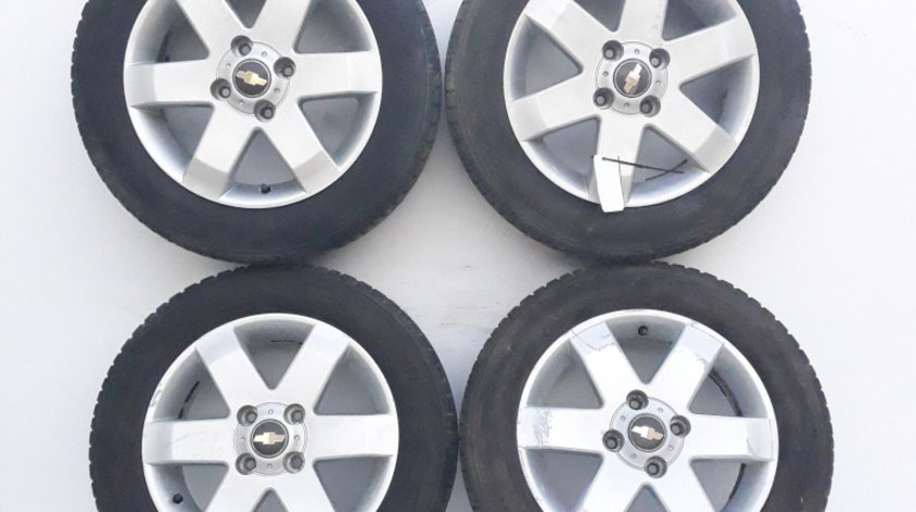 Janta Aliaj Set R16,4x114.3,Anvelope Iarna,Anvelope Stare Buna Chevrolet EPICA 2006 - 2014