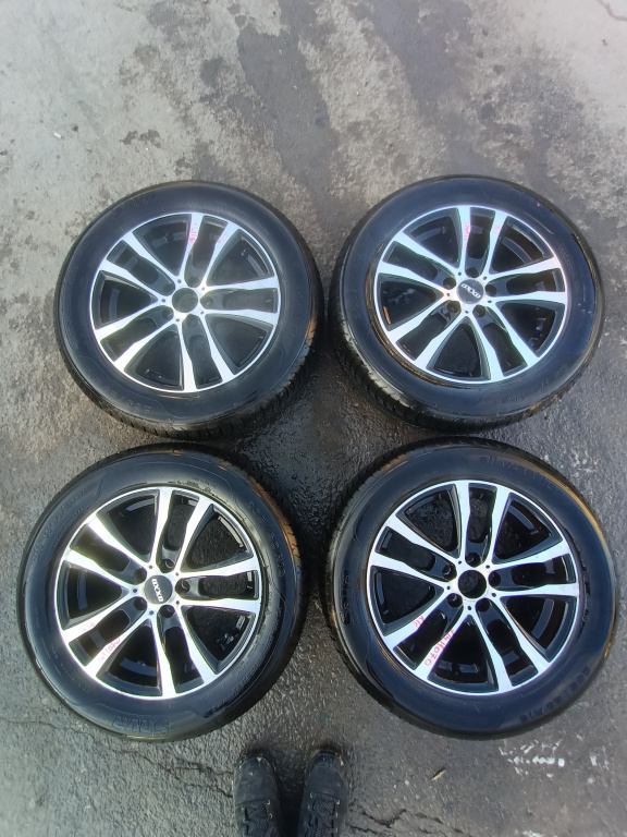 Janta Aliaj Set R16,5x100,Anvelope Iarna,Anvelope Uzate Subaru LEGACY 5 (BM, BR) 2009 - Prezent Motorina