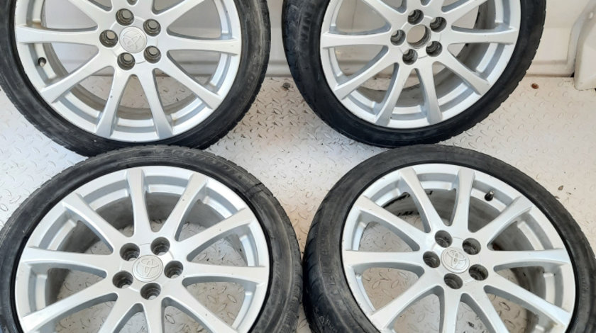 Janta Aliaj Set R17,5x100,Anvelope Iarna,Anvelope Stare Buna Toyota