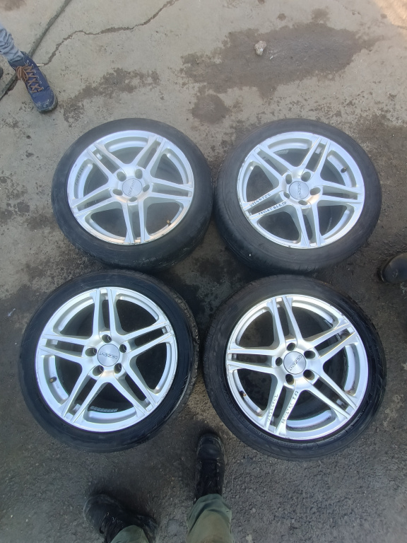 Janta Aliaj Set R17,5x112,Anvelope Vara,Anvelope Stare Buna VW PASSAT B6 2005 - 2010