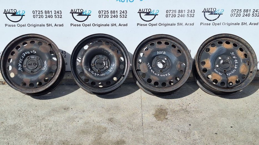 Janta tabla rezerva 5x110 R16 ET37 Astra G H Zafira A B Vectra B C