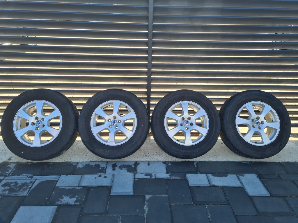 Jante 17 - 5 prezoane Volvo XC 60 2.4 Motorina 2012, 235/65/R17 / 30671480 / SET 4 BUCĂȚI / 7,5JX17H2X55