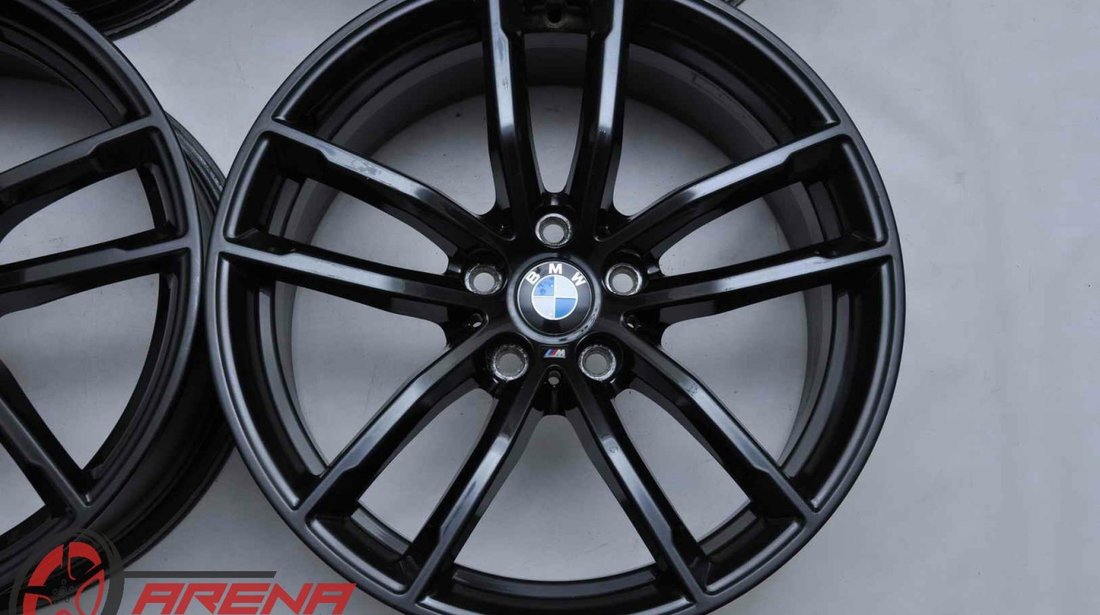 Jante 18 inch Originale BMW Seria 5 G30 G31 R18 Style 662M Negru