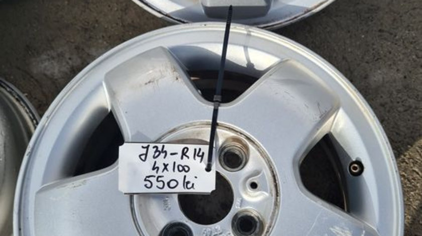 Jante aliaj 4x100 R14 ET49 Opel Corsa C Combo Tigra Astra G J34