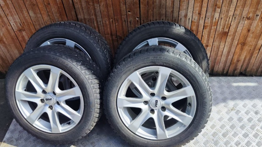 Jante aliaj 5x112 cu anvelope 205 / 55 R16 Audi , Skoda , Seat , Vw