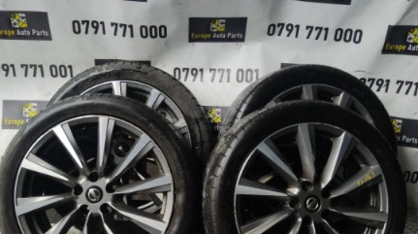 Jante aliaj 5x114,3 cu anvelope 225 / 45 R19 Dot 2019 Nissan , Renault , Dacia , Toyota , Hyundai , Kia , Maz