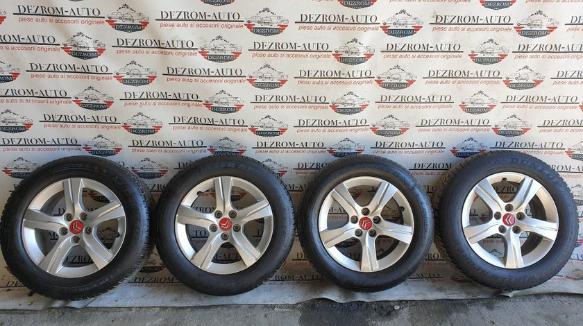 Jante aliaj cu anvelope 16 inch PEUGEOT 308 7Jx16 5x108 ET46 cod : 9671401180