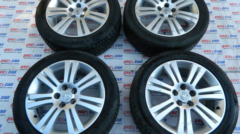 Jante aliaj cu anvelope de vara 215 / 50 R17 Opel Vectra C model 2005