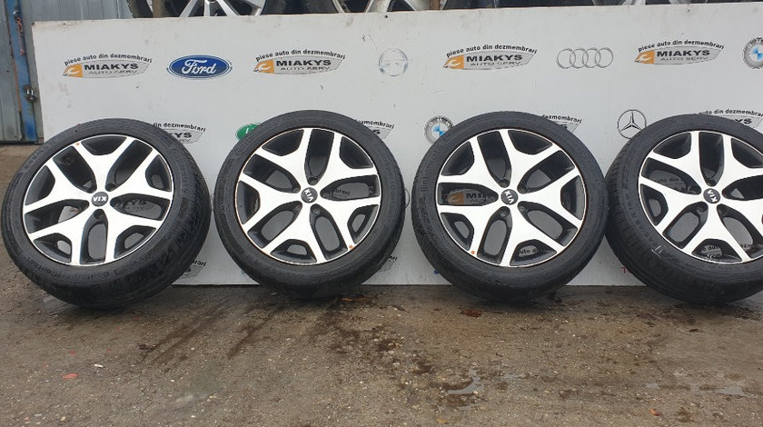 Jante aliaj kia sportage cu cauciucuri 245 / 45 R19 w continental