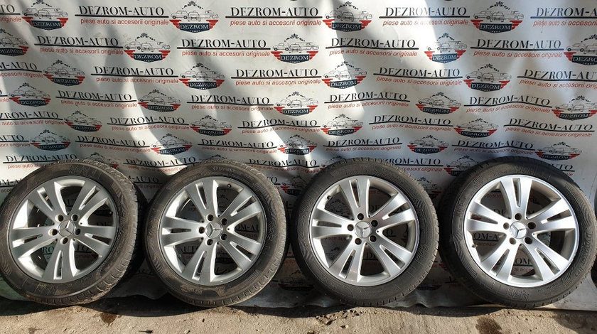 Jante aliaj originale 7.5Jx17H2 ET47 cu anvelope iarna (245/45/R17) Mercedes C-Class S204 cod : A2044010402