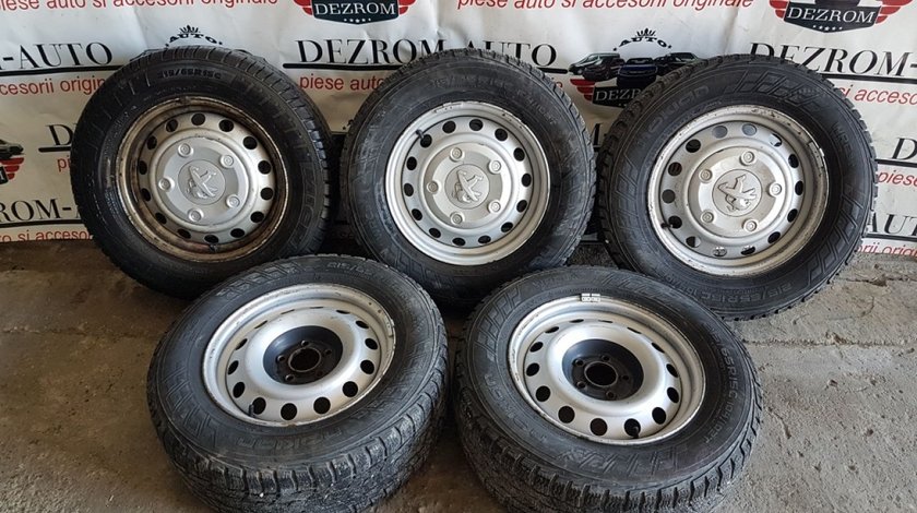 Jante cu anvelope iarna 215/65/R15C fiat scudo 3