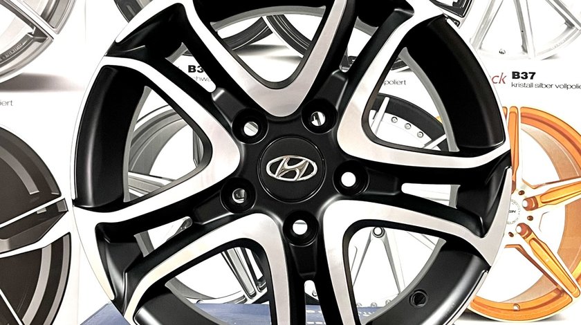 Jante Hyundai i30, Hyundai Elantra, noi, 15”, bicolore, Diamont Cut