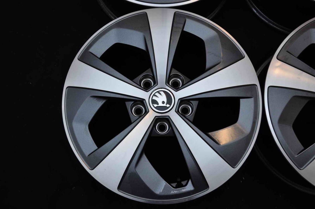 Jante Noi 16 inch Originale Skoda Octavia 2 3 Yeti Superb 2 R16 #3908086