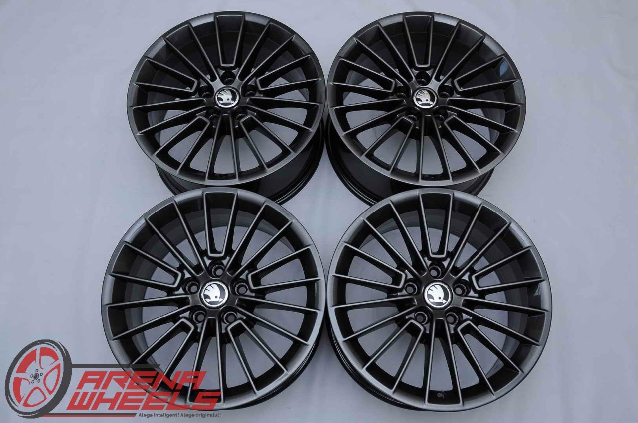 Jante Noi 17 inch Originale Skoda Octavia 2 3 4 Superb 2 3 4 Karoq Kodiaq Yeti R17