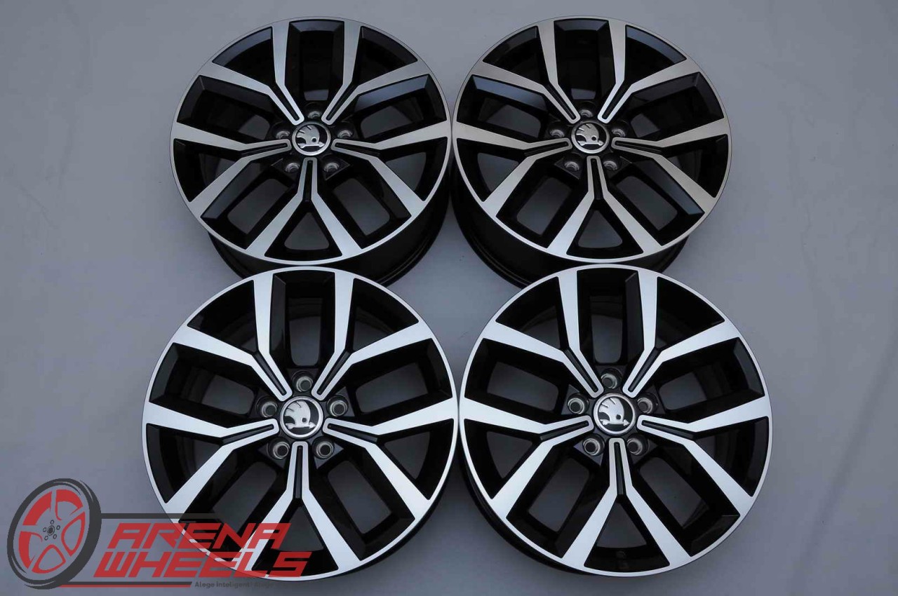 Jante Noi 17 inch Originale Skoda Octavia Superb Kodiaq Yeti Karoq R17