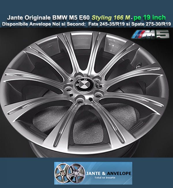Jante Originale BMW M5 model E60 Styling 166 M pe 19 inch #1896962