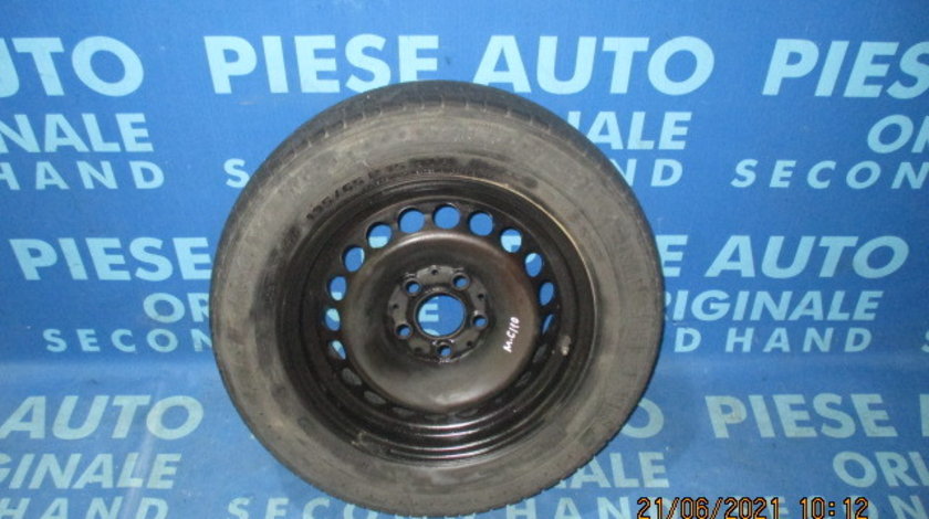 Jante tabla 15” 5x112 Mercedes C200 W203 2000 (cu anvelopa); ET31