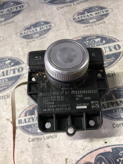 Joystick navigatie / buton navigatie Mercedes-Benz E-Class W212, A2128702751