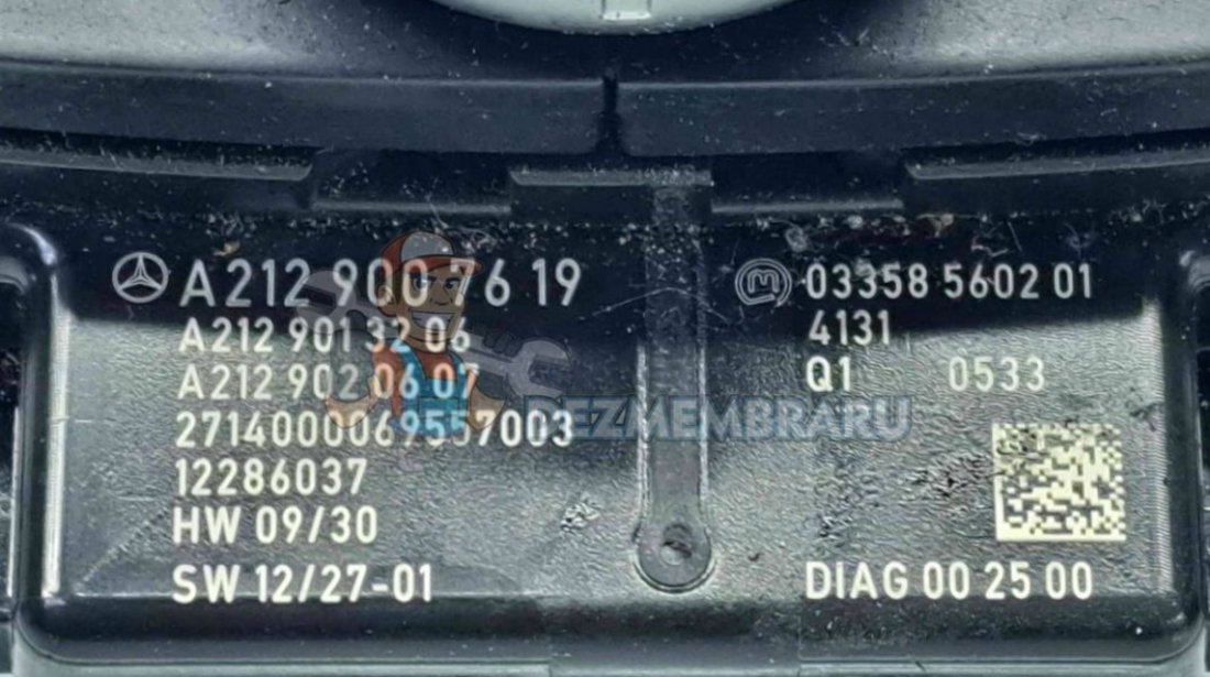 Joystick navigatie Mercedes Clasa E (W212) [Fabr 2009-2016] A2129007619