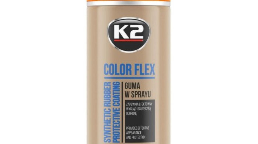 K2 Spray Vopsea Cauciucata Color Flex Orange 400ML L343PO