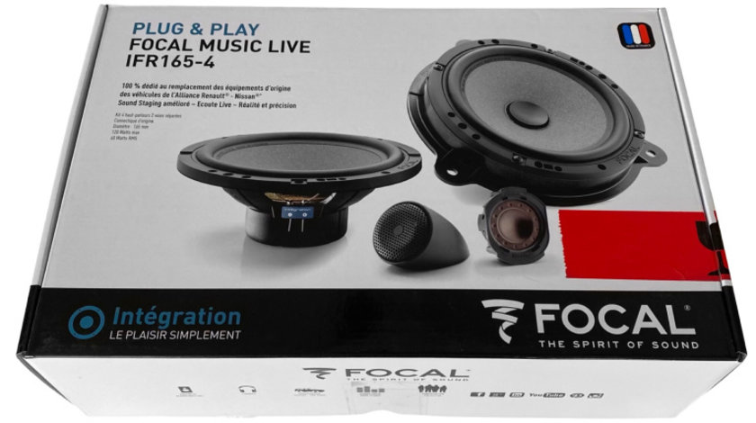 Kit 4 Boxe Audio Oe Renault Captur 2013→ Focal Music Live Version 4.0 Ifr 165-4 7711578132