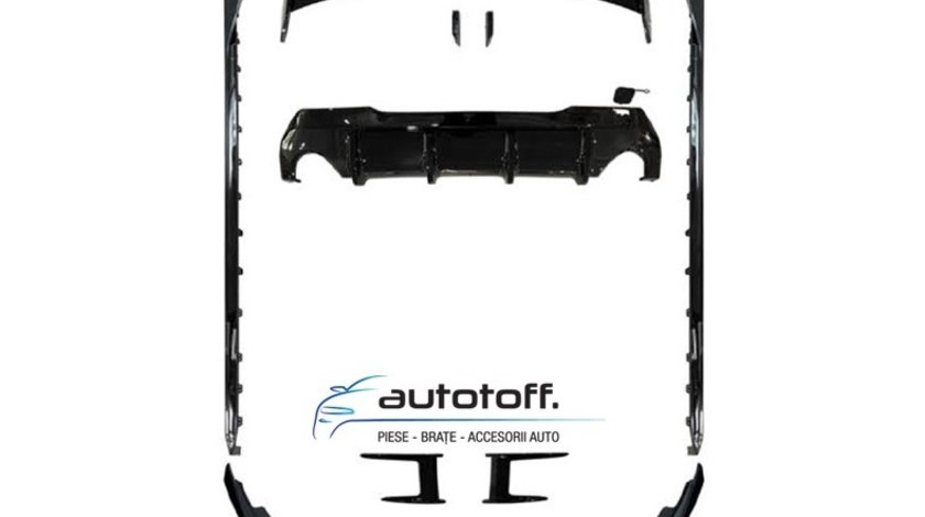 Kit aerodinamic BMW F40 Seria 1 (2019+) Full Black