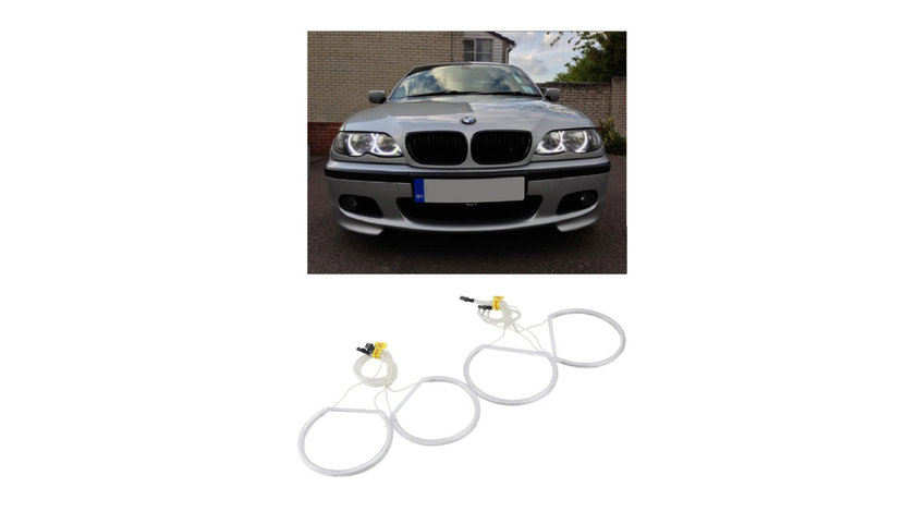 Kit Angel Eyes CCFL pentru BMW E46