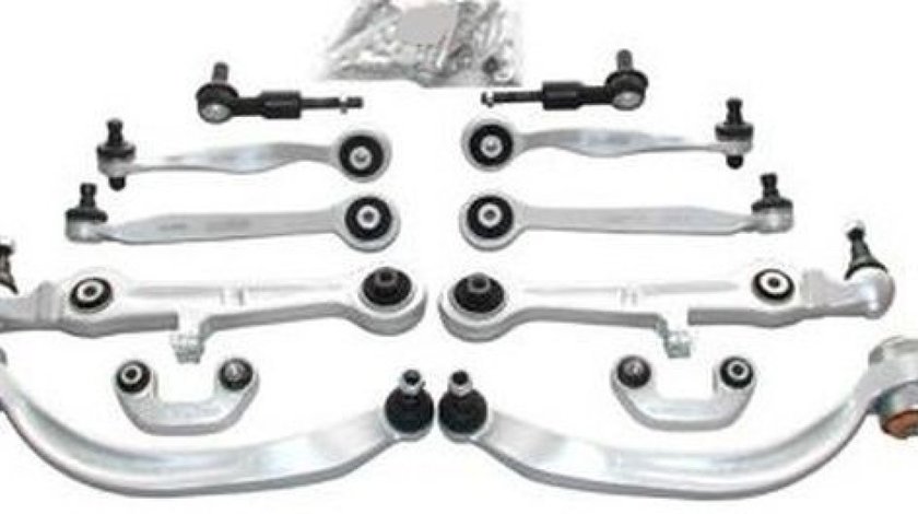 Kit brate suspensie / directie Audi A4 B6 (11.2000 - 12.2004) - 12 piese QWP WSS996 piesa NOUA