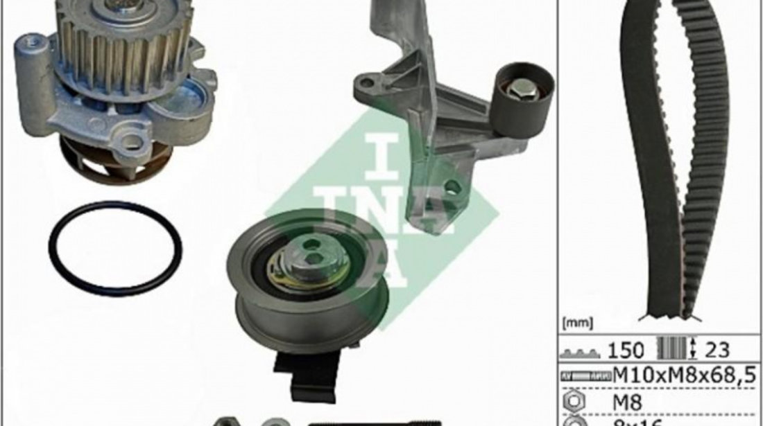 Kit distributie / kit curea distributie / set curea de distributie Audi AUDI A4 (8E2, B6) 2000-2004 #2 1987946489