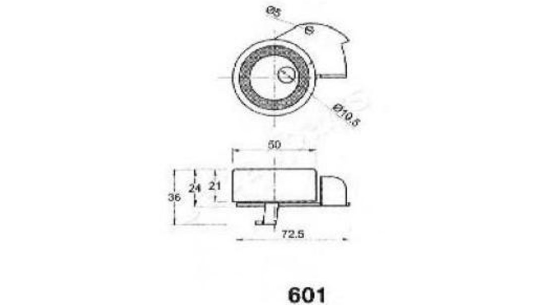 Kit distributie / kit curea distributie / set curea de distributie Daihatsu HIJET bus 1986-1990 #2 03304