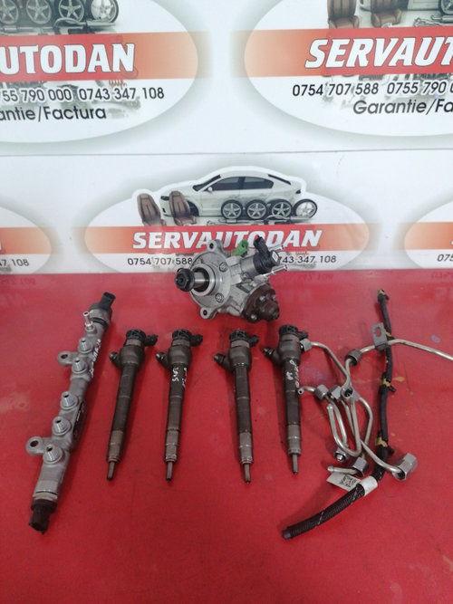 Kit injectie complet Land Rover Discovery 2.0 Motorina 2017, Injectoare cod G4D39K546AB, 0445111020 ...