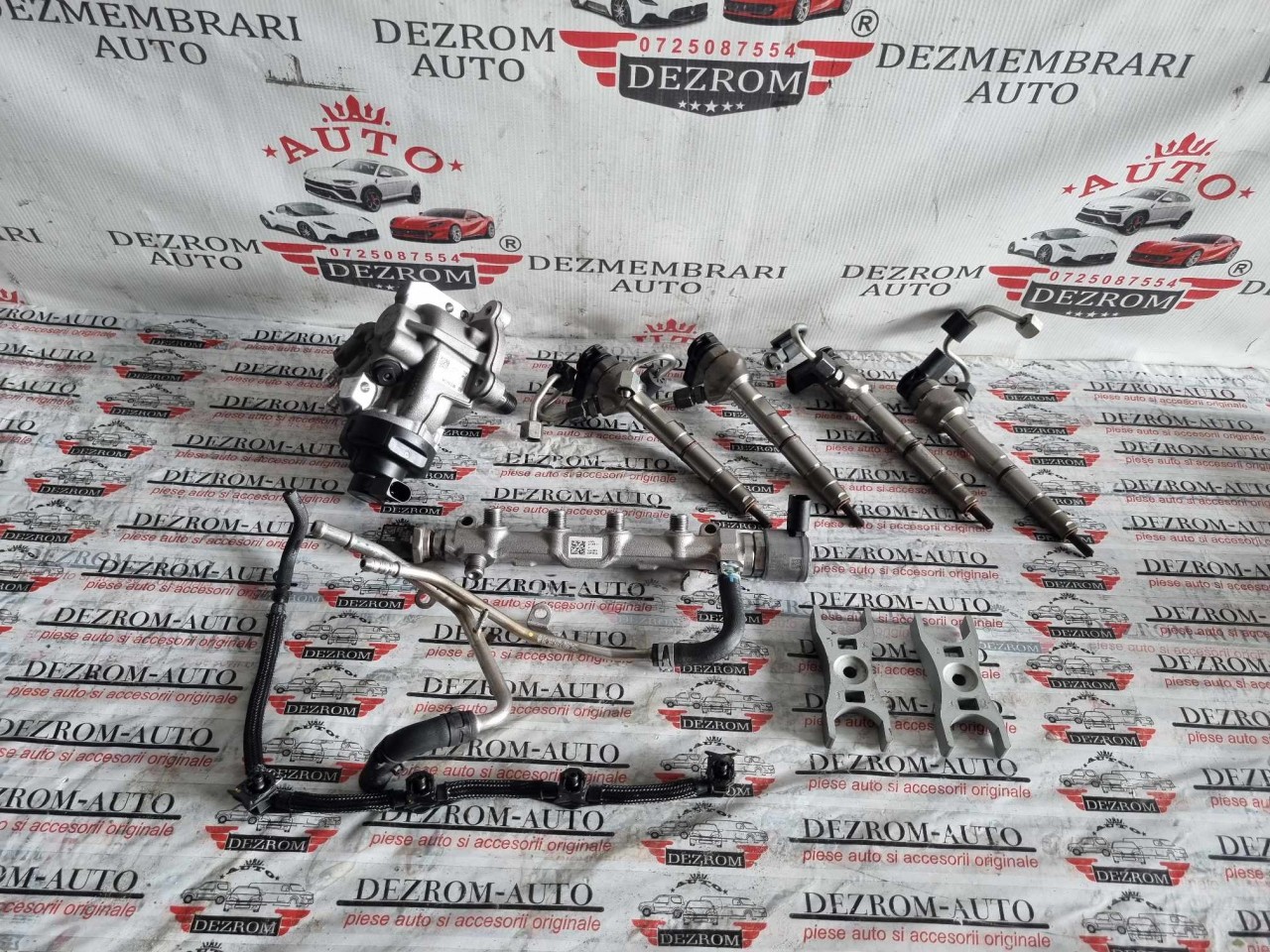 Kit injectie DTSB Seat Tarraco 2.0 TDI 150 cai cod: 05L130277E / 0445110835 / 05L130755 / 0445010790