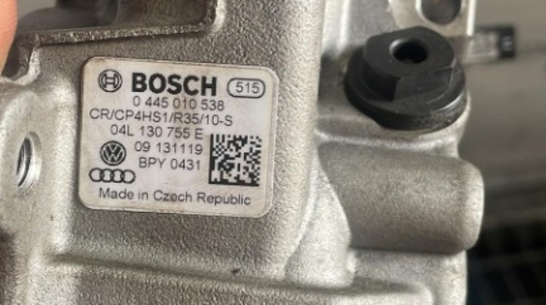 Kit Injectie VW Passat B8 (CB2) 2.0 TDI 184cp cod piesa: 04L130277AE - 04L130755E - 04L089G