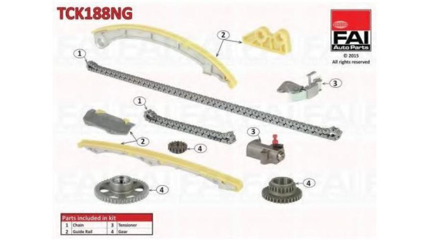 Kit lant distributie Honda CR-V Mk III (RE) 2006-2016 #2 TCK188NG