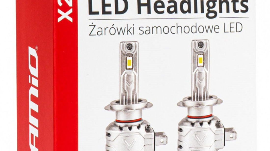 Kit Led H4 Amio X2 Series Canbus 72W 02972