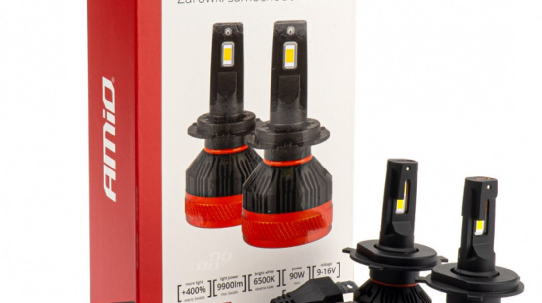 Kit Led H4 Amio X3 Series Canbus 90W 02979