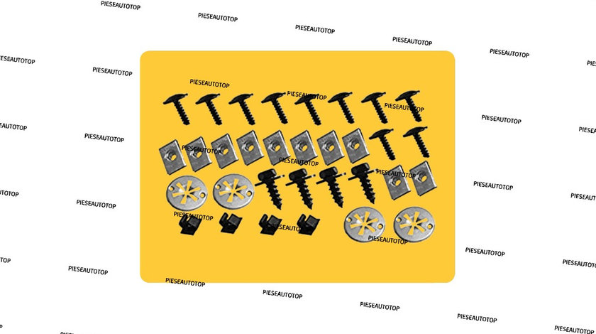 Kit montaj Set prindere scut motor Skoda Octavia 1 1997-2010 NOU