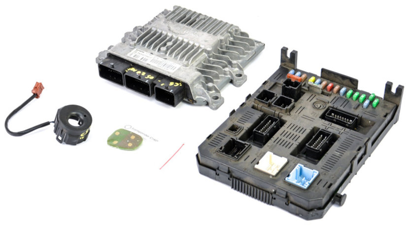 Kit Pornire BSM,calculator Motor,CHIP Cheie,cititor Cheie Citroen C5 (DC, DE, RC, RE) 2001 - 2008 Motorina 9655041480, 9656171480, 5WS40199D-T, 9648445180, 5WS40199DT