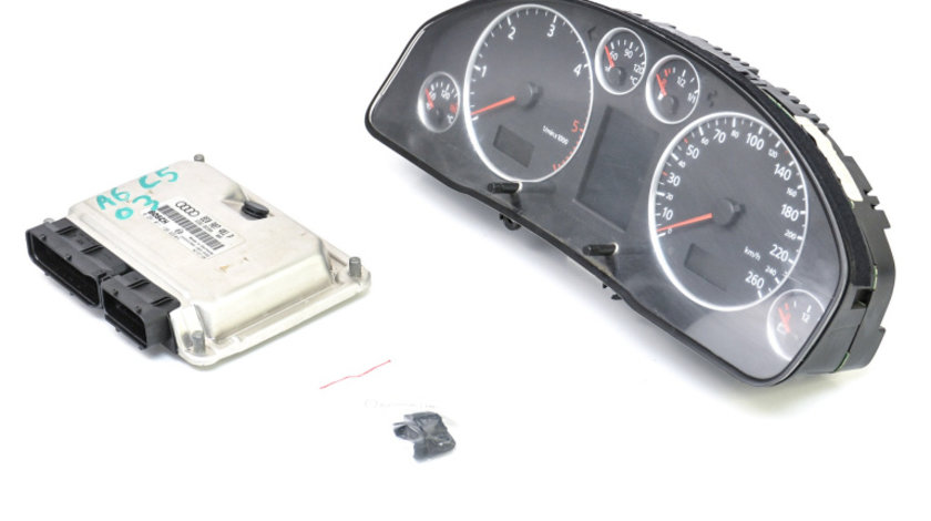 Kit Pornire Calculator Motor,ceas Bord,CHIP Cheie Audi A6 (4B, C5) 1997 - 2005 Motorina 8E0907401P, 8E0 907 401 P, 8E0 907 401, 8E0907401, 0281011136, 0 281 011 136, 4B0920933G, 4B0 920 933 G, 4B0 920 933, 4B0920933, 110080128, 110.080.128