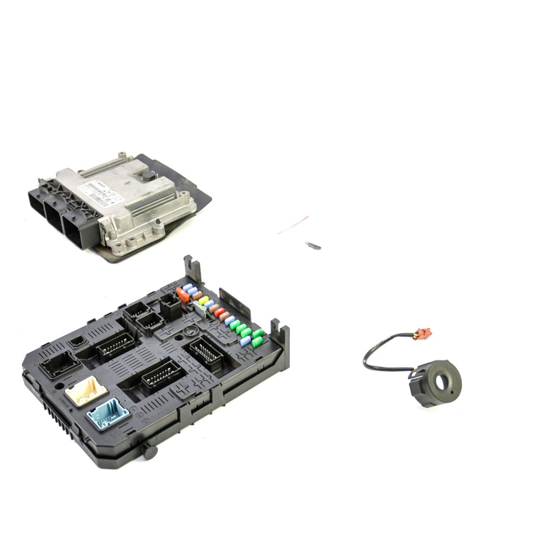 Kit Pornire Calculator Motor,cititor Cheie,panou Sigurante Peugeot 308 (4A, 4C) 2007 - 2013 Motorina 9677013180, 96 770 131 80, 0281017333, 0 281 017 333, 28119759-5, 28116487-2, 9663123280, 96 631 232 80