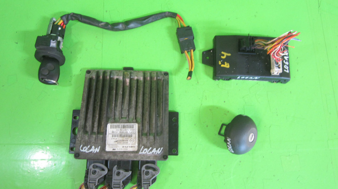 KIT PORNIRE / CALCULATOR MOTOR ECU DACIA LOGAN 1.5 DCI 50KW 68CP FAB. 2004 – 2012 ⭐⭐⭐⭐⭐