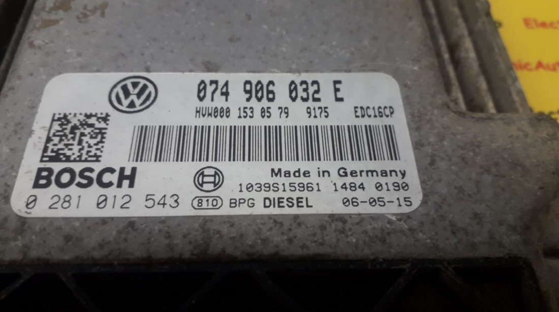 Kit pornire VW Crafter 2.5 tdi 0281012543, 074906032E