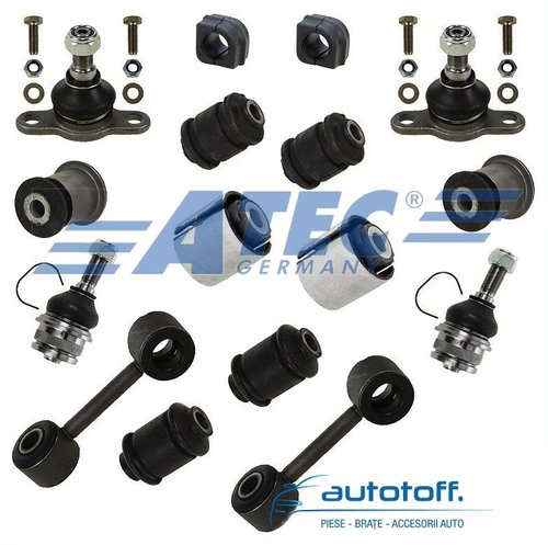 Kit reparatie VW T4 - pivoti, bucse, antiruliu, stabilizatoare - set 16 piese