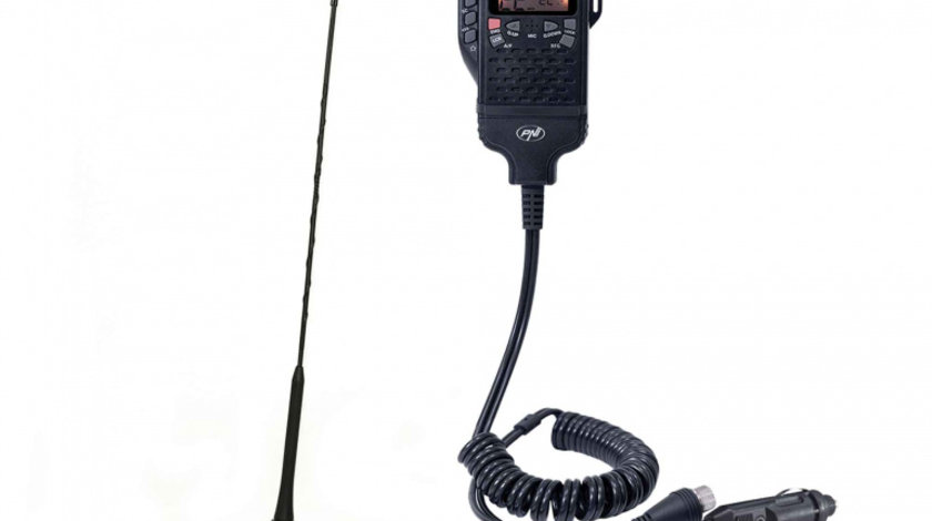 Kit Statie radio CB PNI Escort HP 62 si Antena PNI Extra 45 cu magnet inclus PNI-PACK87